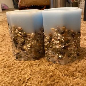 NWOT SEASHELL CANDLES
